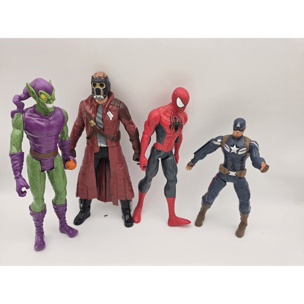 Marvel Avengers Lot Of 4 10 To 12 Inch 2013/2014